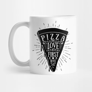 Pizza Love At First Bite Mug